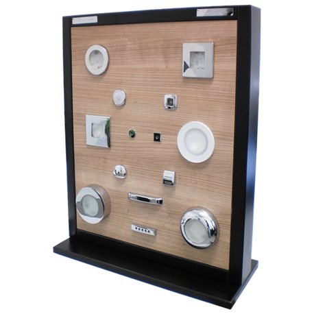 Customizable exhibitor