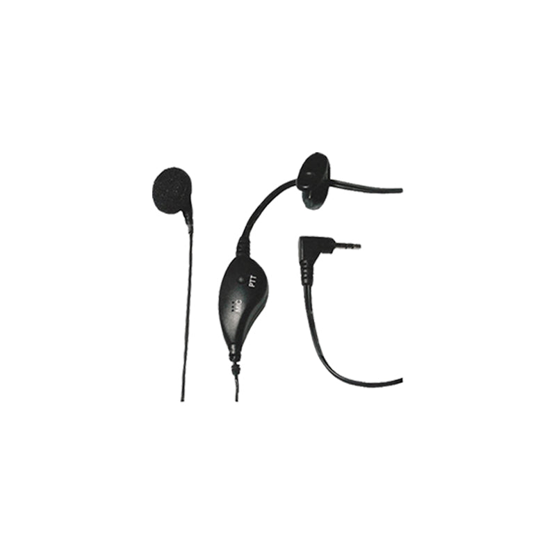 Ear Bud Spkr w/ PTT Mic for Rino 1xx