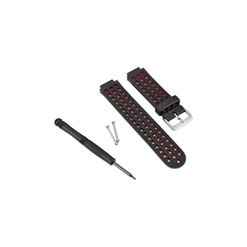 Black/Red Watch Band