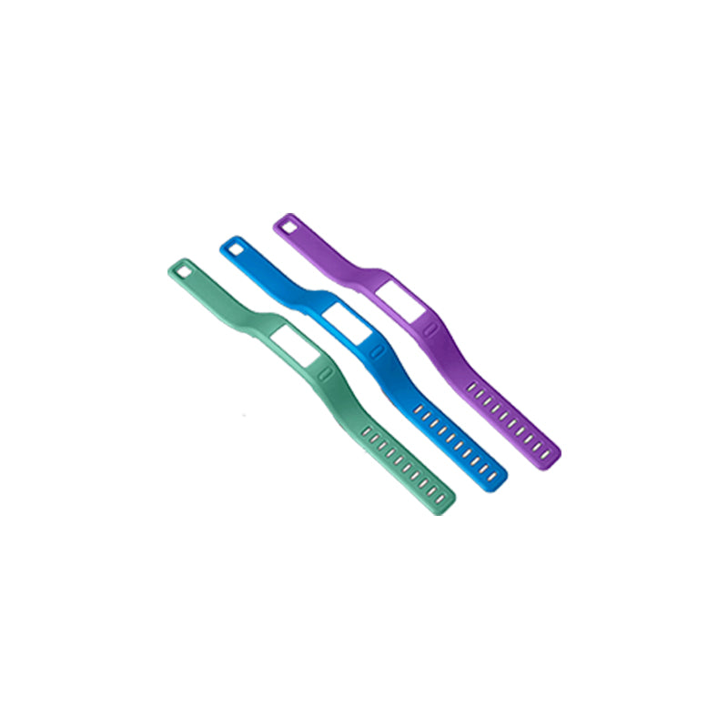 vivofit SML Wrist Bands (teal, blu, vio)