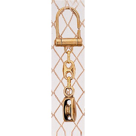 Keyrings with pulley