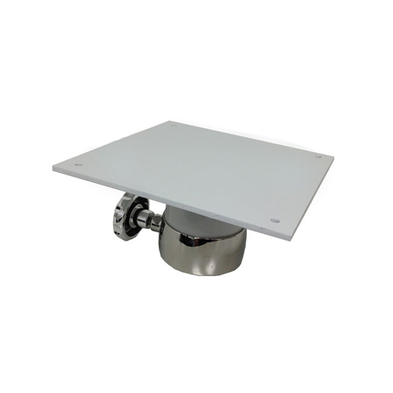 Top Flange for 2060-XXX, with Clamp 10mm Holes, Polished Clamp