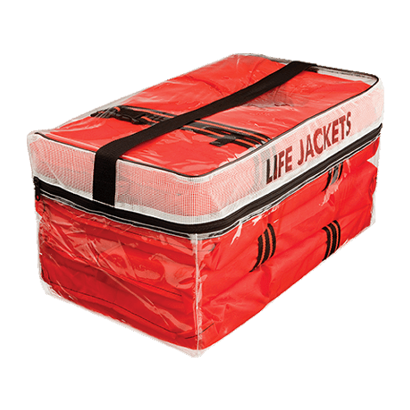 Type II Lifevests, 4, Adult, stowage bag