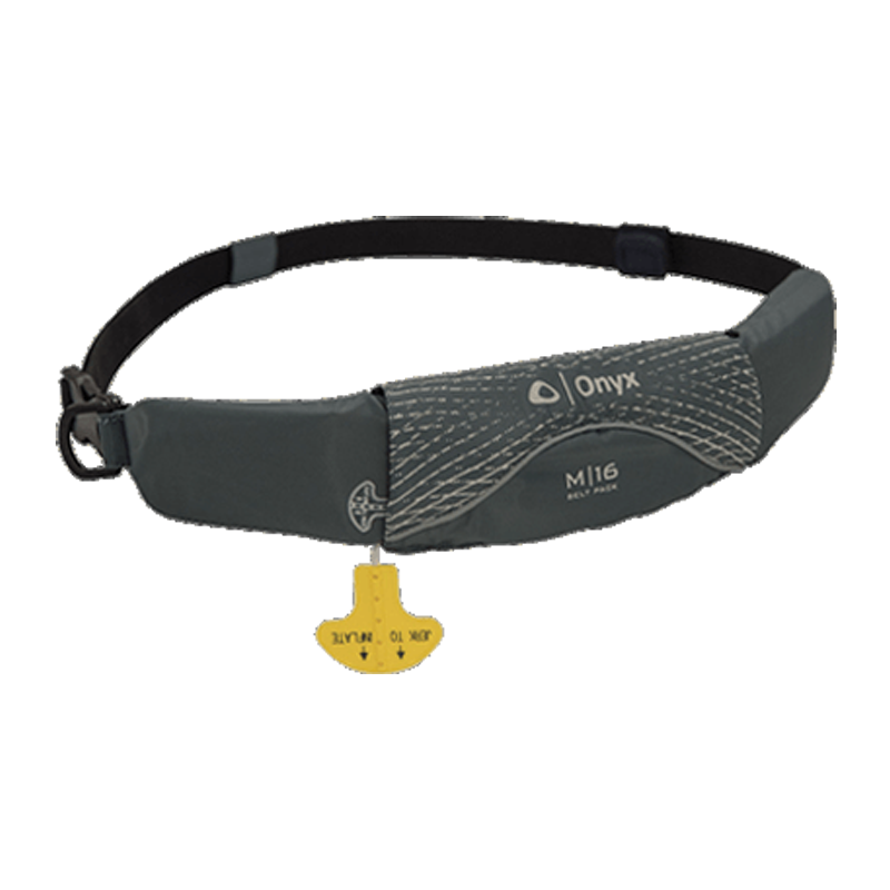 M-16 Manual Inflatable Belt Pack, Grey