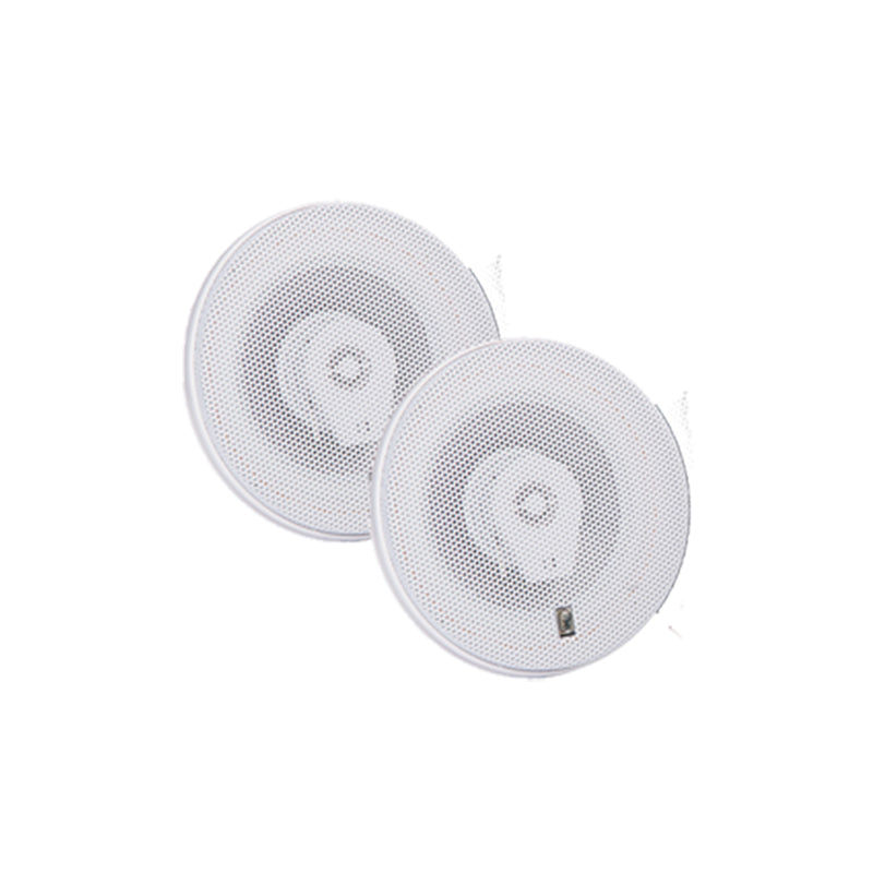 6" 3-Way Titanium Series, White