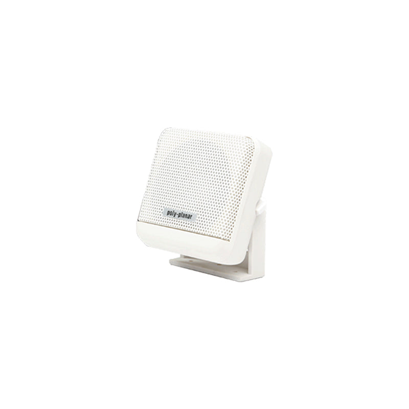 External Speaker, 4.6" Bracket, White