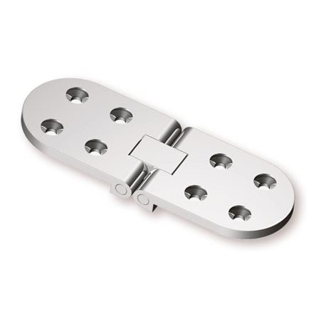 Stainless steel flush hinge