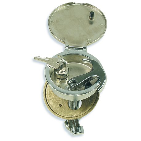 Stainless steel hatch lock