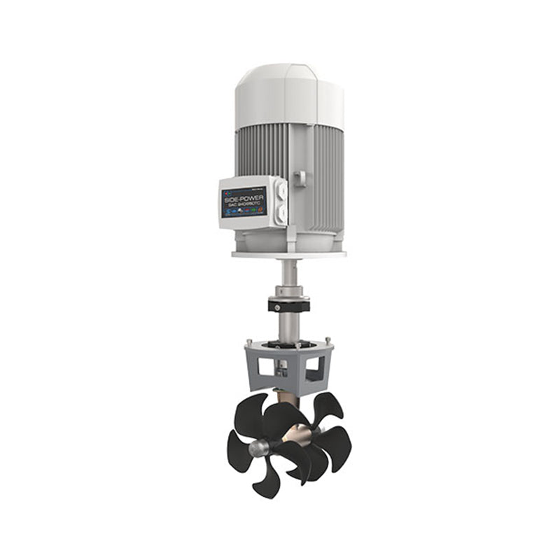 Thruster, AC, 360kg Thrust/300mm tnl, comp prop 208-240VAC 3-phase input power, Vertical mount