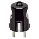 2P+E 16A S31 axial plug black