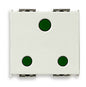 2P+E 16A English SICURY outlet white