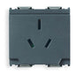 2P+E 10A Australian SICURY-outlet grey