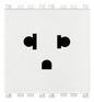 2P+E 16A USA+EU SICURY outlet white