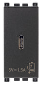 C-USB supply unit 5V 1,5A 1M grey