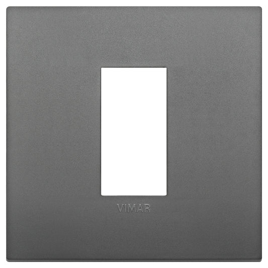Classic plate 1M technopolymer grey