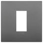 Classic plate 1M technopolymer grey