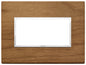 Plate 4M wood Italian walnut