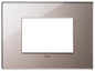Plate 3M mirror glass shiny bronze