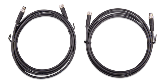 M8 circular connector Male/Female 3 pole cable 5m (bag of 2)