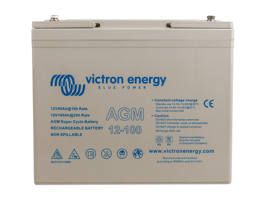 12V/170Ah AGM Super Cycle Batt. (M8)
