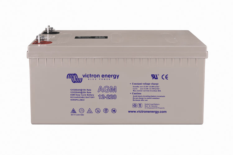 12V/220Ah AGM Deep Cycle Batt.