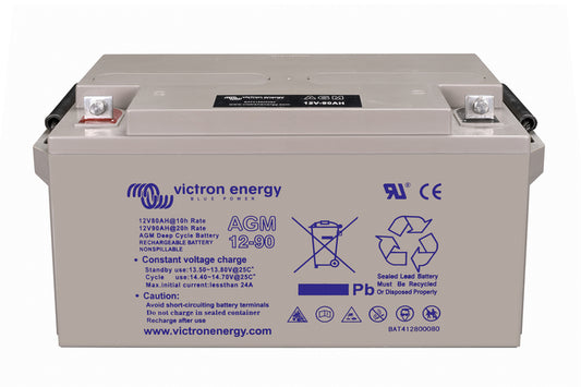 12V/90Ah AGM Deep Cycle Batt.