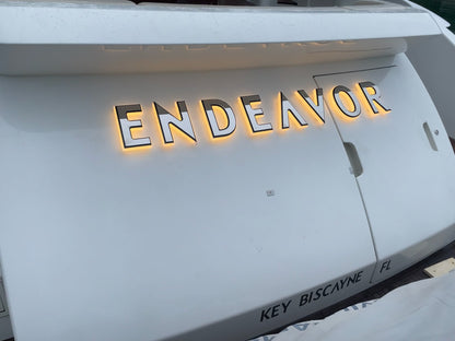 Custom Name Sign - Yacht Name