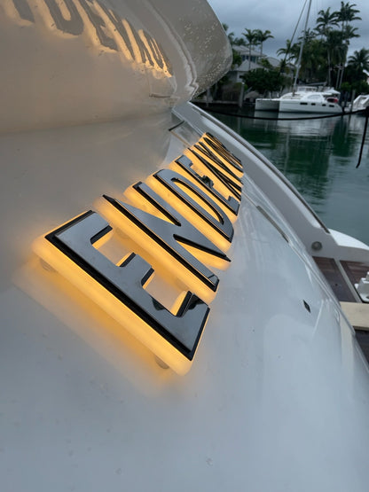 Custom Name Sign - Yacht Name