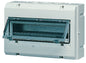 IP55 surface consumer unit 12M+door grey