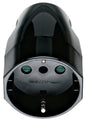 2P+E 16A P30 axial outlet black