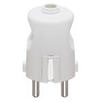 2P+E 16A S31 axial plug white