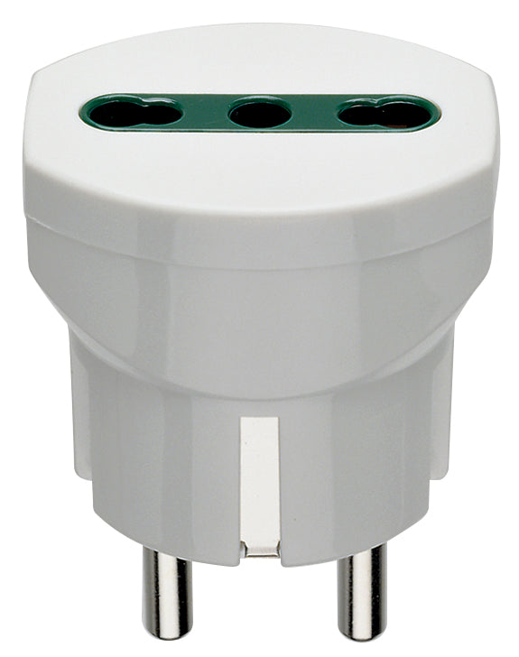 German/French adaptor +P17/11 out. white