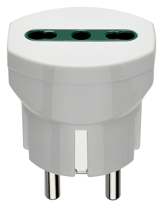 German/French adaptor +P17/11 out. white