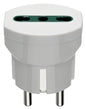 German/French adaptor +P17/11 out. white