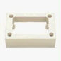 Surface-box 3M 40mm depth ivory