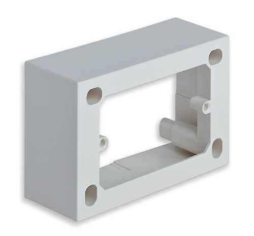 Surface-box 3M 43,5mm depth white