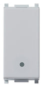 1P 16AX 2-way switch Silver