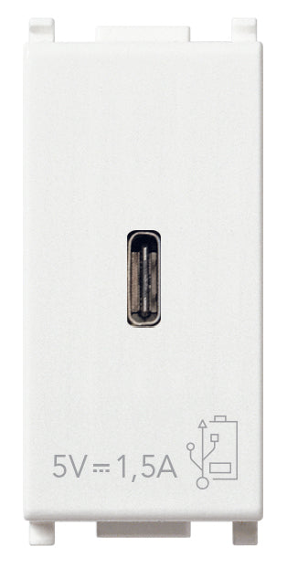 C-USB supply unit 5V 1,5A 1M white