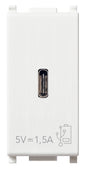 C-USB supply unit 5V 1,5A 1M white