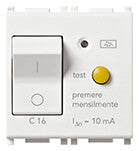 1P+N C16 RCBO 120-230V 10mA white