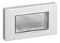 IP55 cover 4M +screws RAL 7035 grey