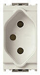 2P+E 10A Swiss 13 type outlet white