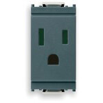 2P+E 15A 127V USA SICURY outlet grey