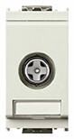 TV-RD-SAT single-conn.outlet white