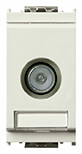 TV-RD-SAT through-line outlet white