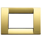 Classica plate 3M metal polished gold