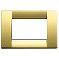 Classica plate 3M metal polished gold