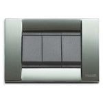 Classica plate 3M metal chrome