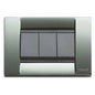 Classica plate 3M metal chrome