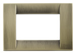Classica plate 3M met.antique brass
